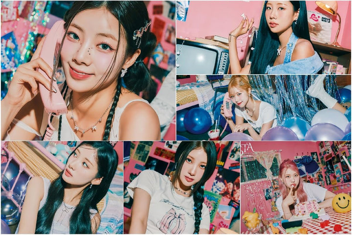 PURPLE KISS FEST 1st Single Album Contents+Photocard+Tracking Sealed (Main Version), Main Version