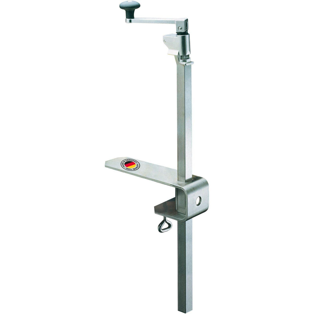 Westmark Dosenöffnermaschine zur Tischmontage, für Gastronomie/Profi-Küchen, Länge: 84 cm, Stahl/Ede
