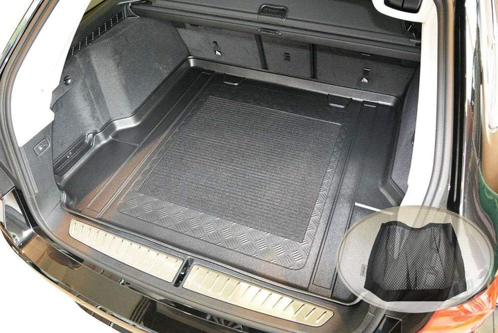 Z3263075 Antirutsch Kofferraumwanne fahrzeugspezifisch + Klett-Organizer (Laderaumwanne, Kofferraumm