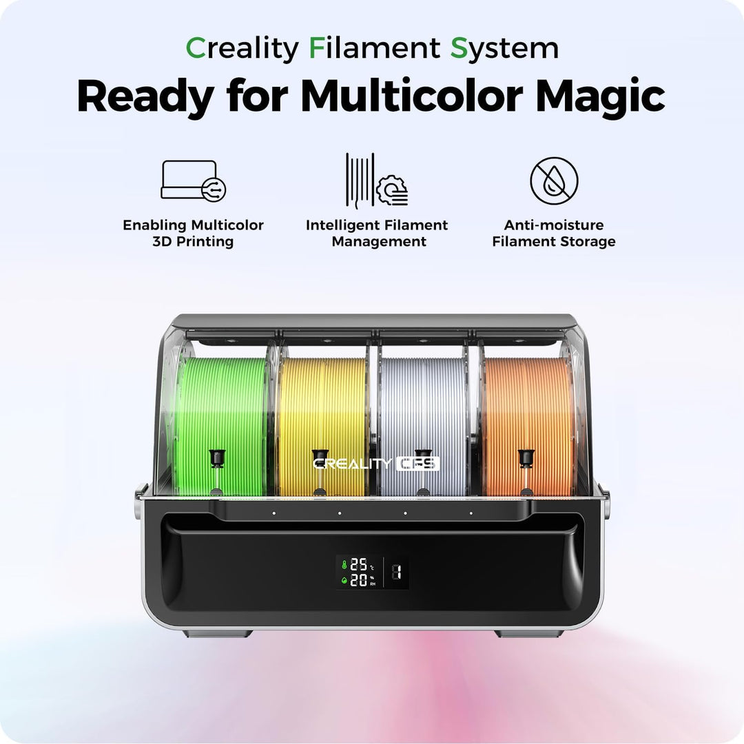 Creality CFS - Creality Filament System, Multicolor 3D Drucker Filamentsystem, unterstützt 4 paralle
