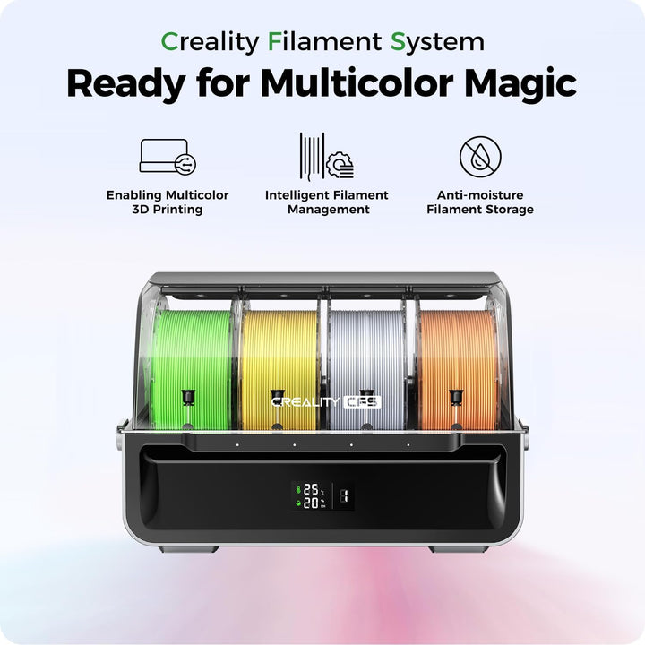 Creality CFS - Creality Filament System, Multicolor 3D Drucker Filamentsystem, unterstützt 4 paralle