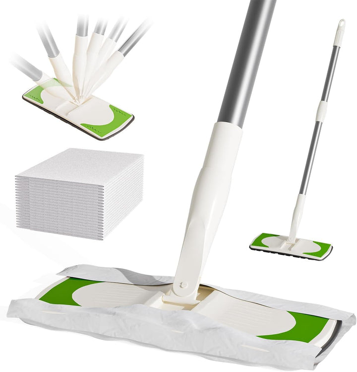 Joy Cruise Sweeper 2-in-1 Trocken- und Nassreinigungsgerät, professionelles Bodenwisch- und Kehrset