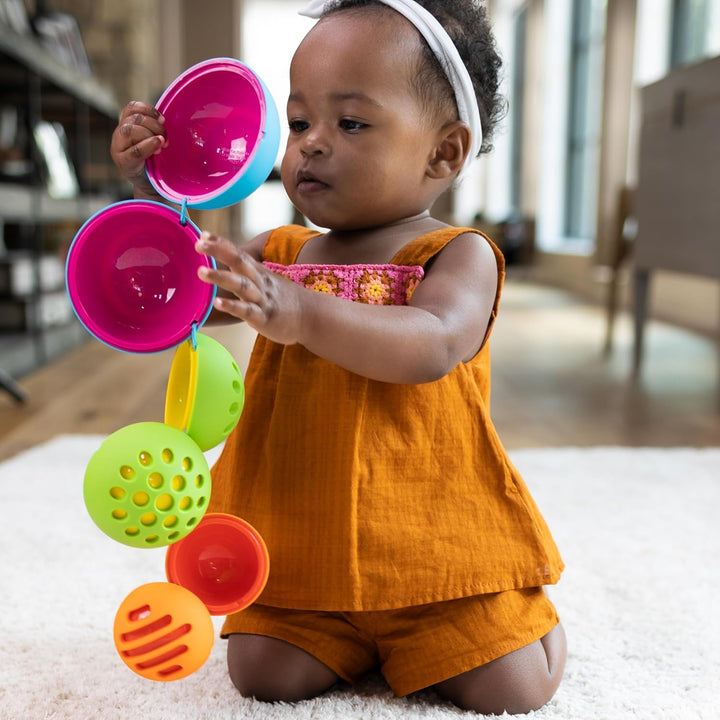 Fat Brain OombeeBall, Entwicklungs- und Lernspielzeug für Babys, geeignet für Jungen und Mädchen ab