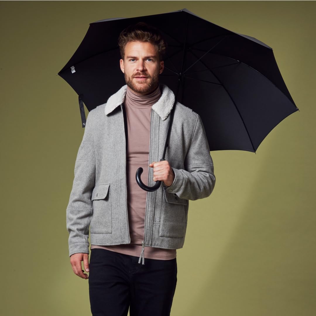Fulton Regenschirm mit Regler, Schwarz, 0, Einzeln