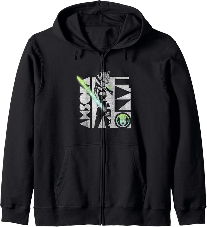 Star Wars: The Clone Wars Ahsoka Tano Gradient Lightsaber Kapuzenjacke