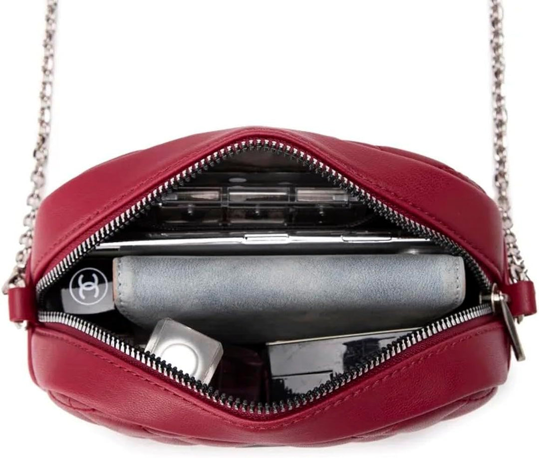 David Jones - Dämen Kleine Umhängetasche - Frau Mini Handtasche PU Leder - Handy Tasche Multi Tasche