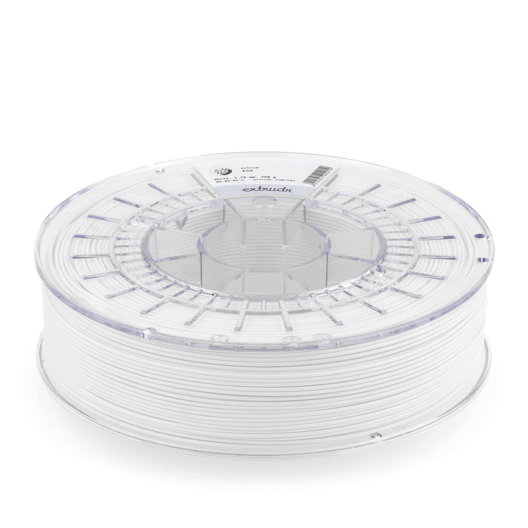 extrudr® DuraPro ASA ø1.75mm (750gr) 'WEISS / WHITE' - 3D Drucker Filament - Made in Austria DuraPro
