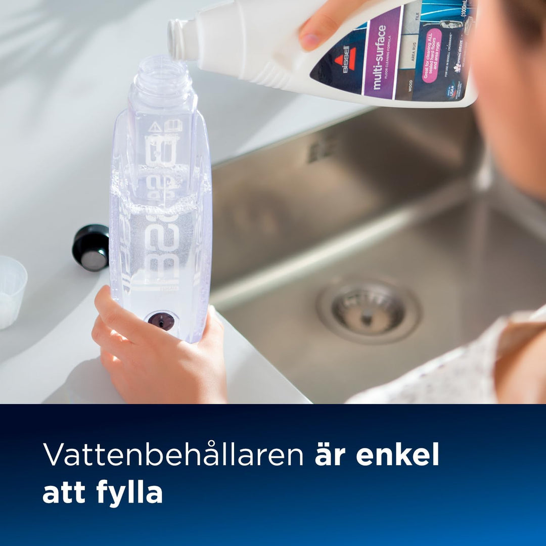 Bissell 20522 Spinwave Elektrischer Mop für Hartböden, 105 W, Spinwave