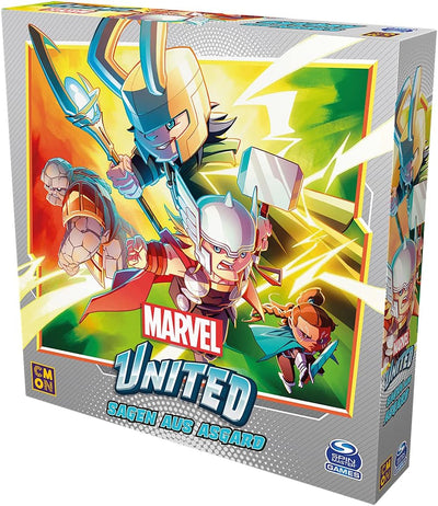 CMON | Marvel United – Sagen aus Asgard | Erweiterung | Familienspiel | Brettspiel | 1-4 Spieler | A