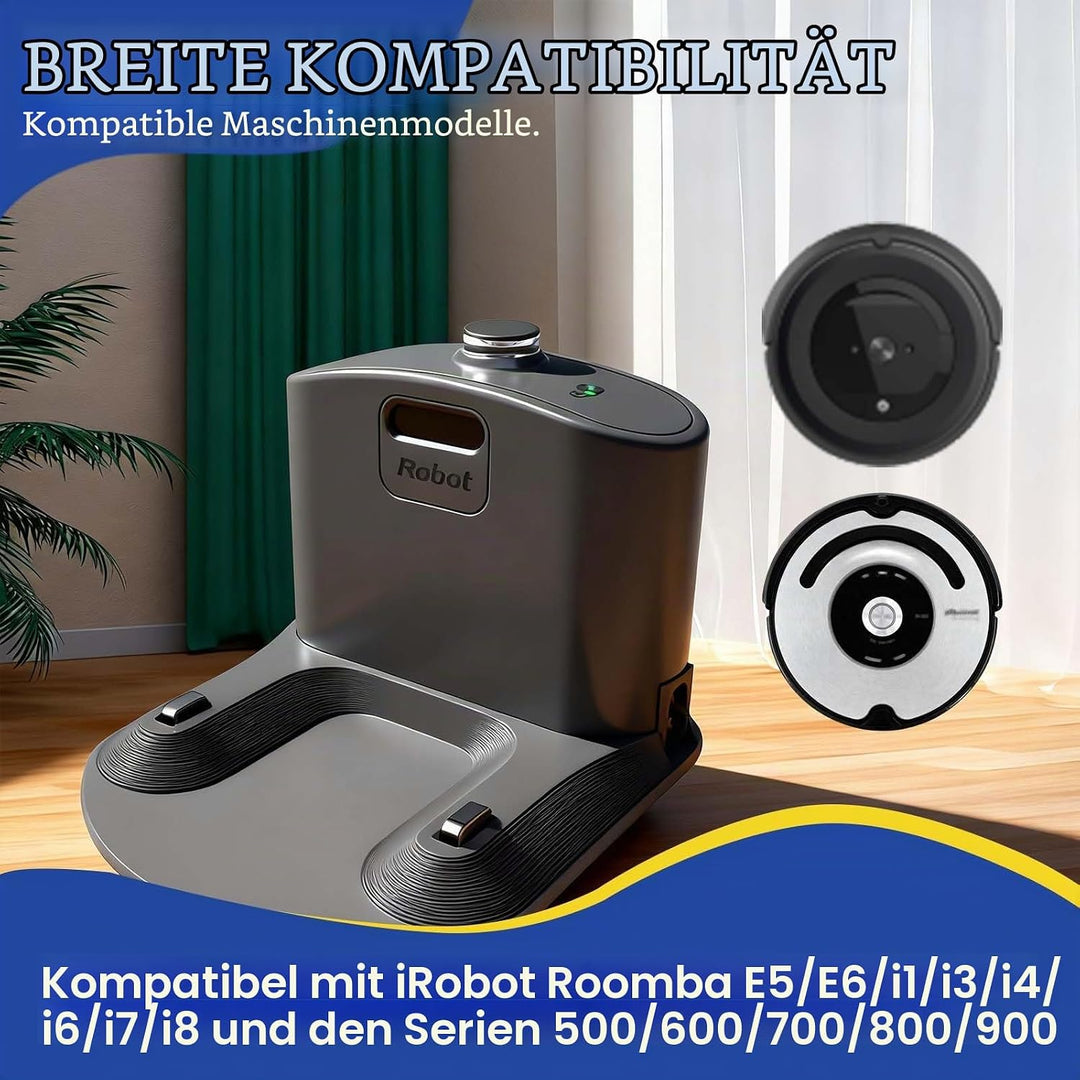 Dockingstation Charger Dock Ladeständer Zubehör Kompatibel mit iRobot Roomba E5 E6 I1 I3 I4 I6 I7 I8