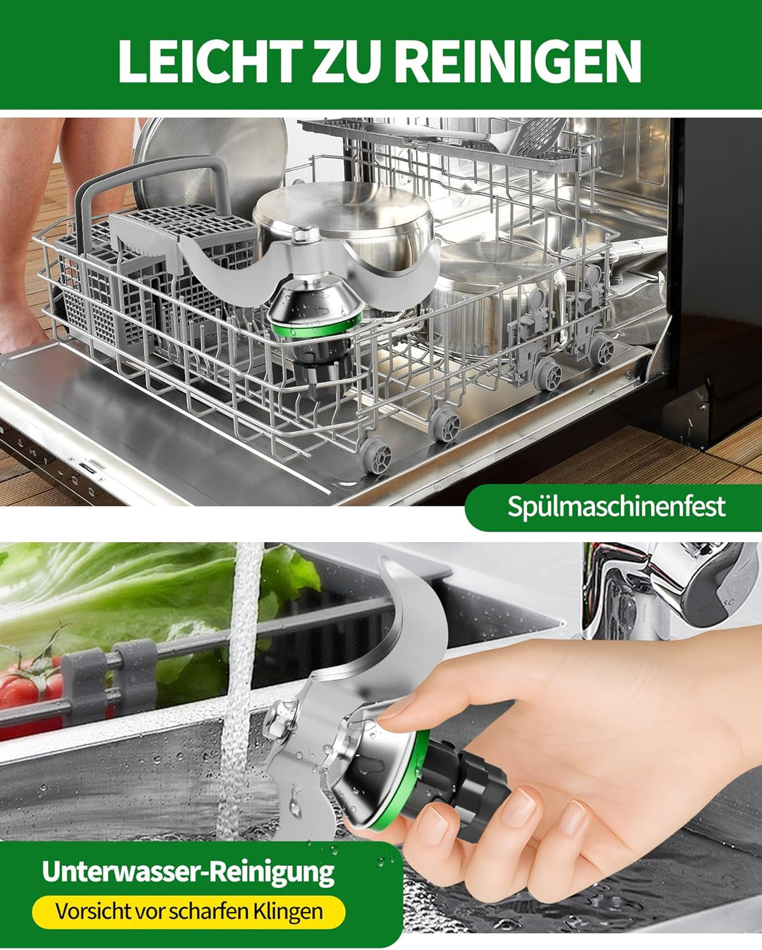 Teigmesser für Thermomix TM6/TM5 Edelstahl Teigmischmesser TM6 TM5 Ersatzteile Mixmesser Zubehör für