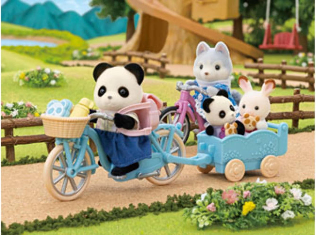 Sylvanian Families 5652 Fahrrad und Rollschuhe Spielset mit Figur