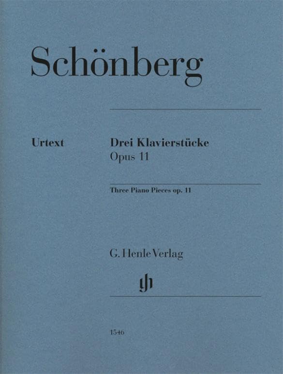 Drei Klavierstücke op. 11: Instrumentation: Piano solo (G. Henle Urtext-Ausgabe), Taschenbuch