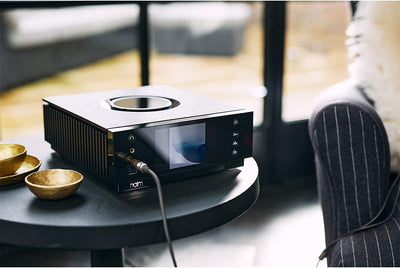 Naim Uniti Atom 2 x 40 Watt Stereo Netzwerkverstärker DAC Burr-Brown WLAN AC/Bluetooth aptX Google C