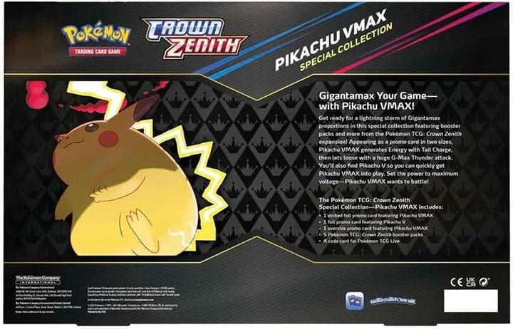 Pokémon Crown Zenith Pikachu VMAX Special Collection Box - EN