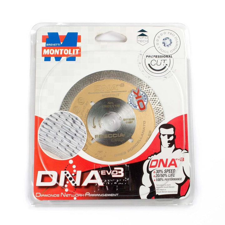 Diamant-Trennscheibe 115 mm Art. CGX115 Blinker Gold Montolit