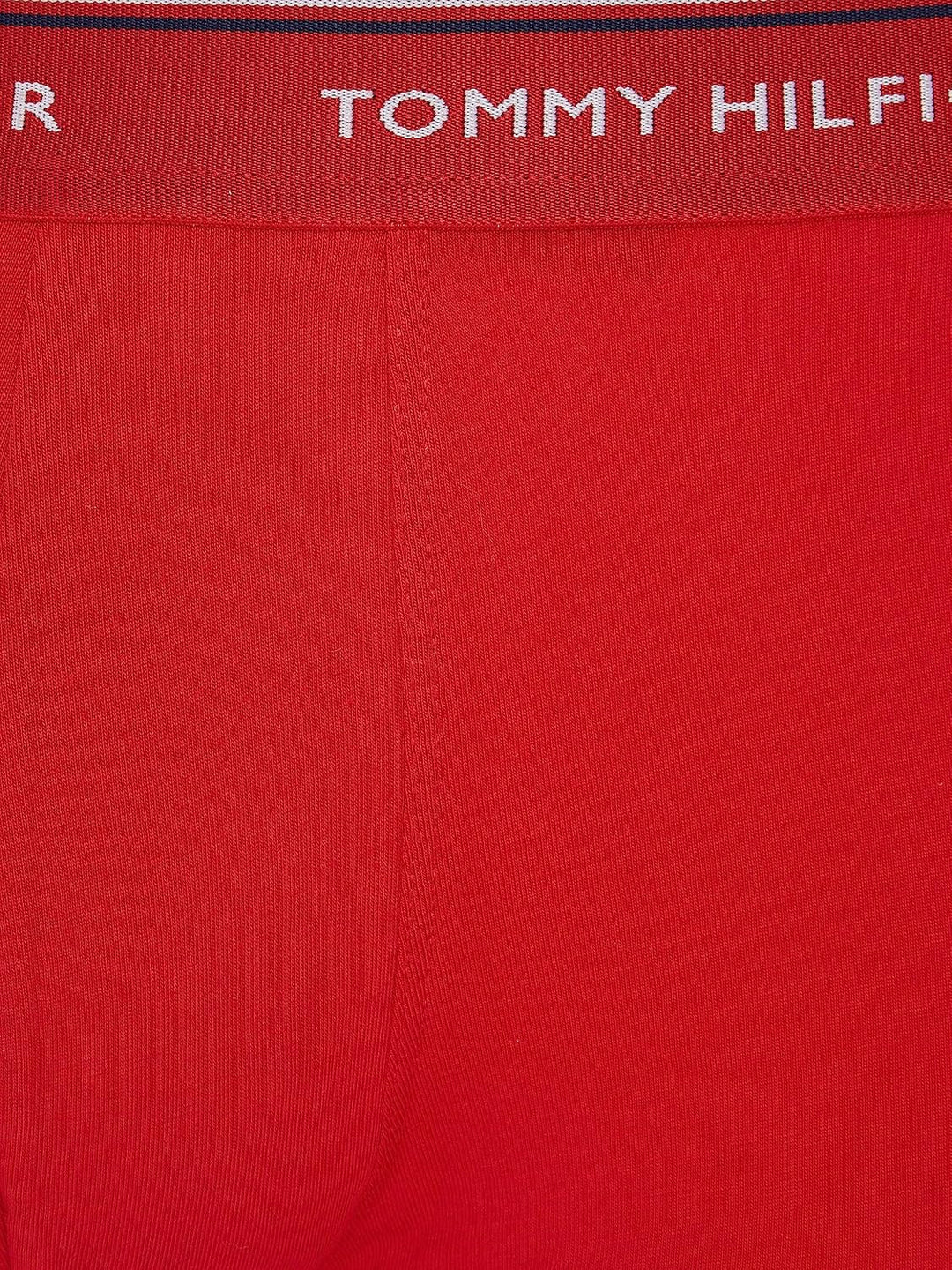 Tommy Hilfiger Herren 3er Pack Boxershorts Trunks Unterwäsche S Rot, S Rot