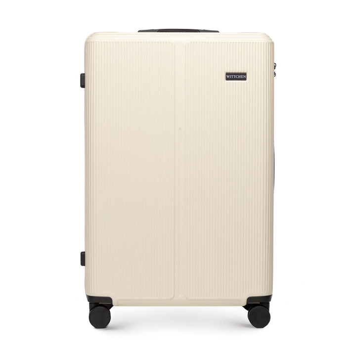 WITTCHEN Stripes Line Grosser Koffer 76,5 x 50 x 29 cm (XL) | Hartschalen-Trolley ABS 96 l, 4 Rollen