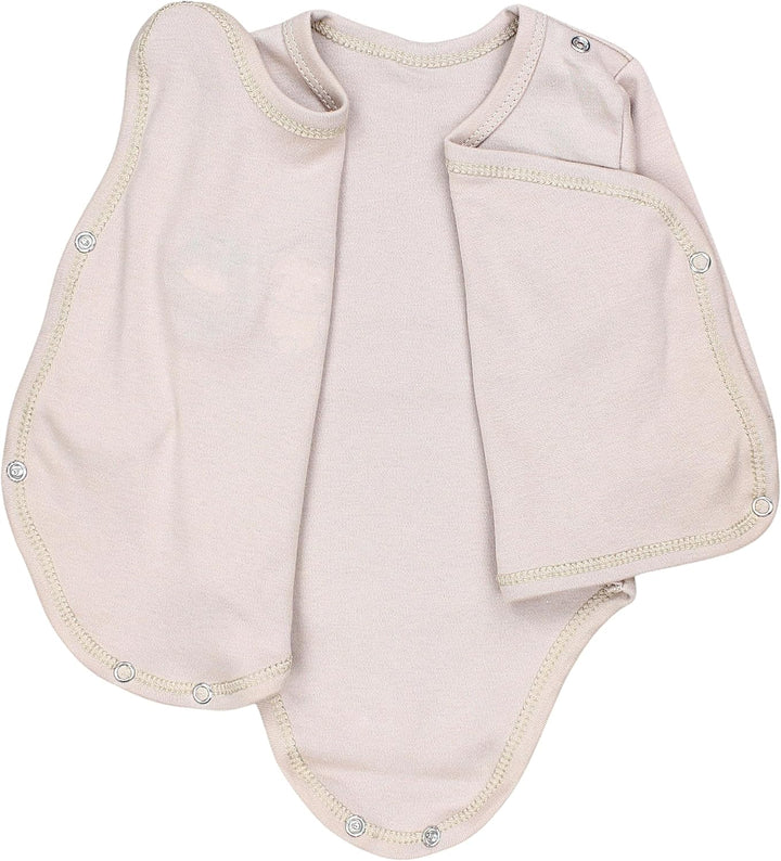 TupTam Baby Body Langarm – Wickelbody Langarm im 5er Pack aus Baumwolle für Mädchen und Jungen 62 Bä