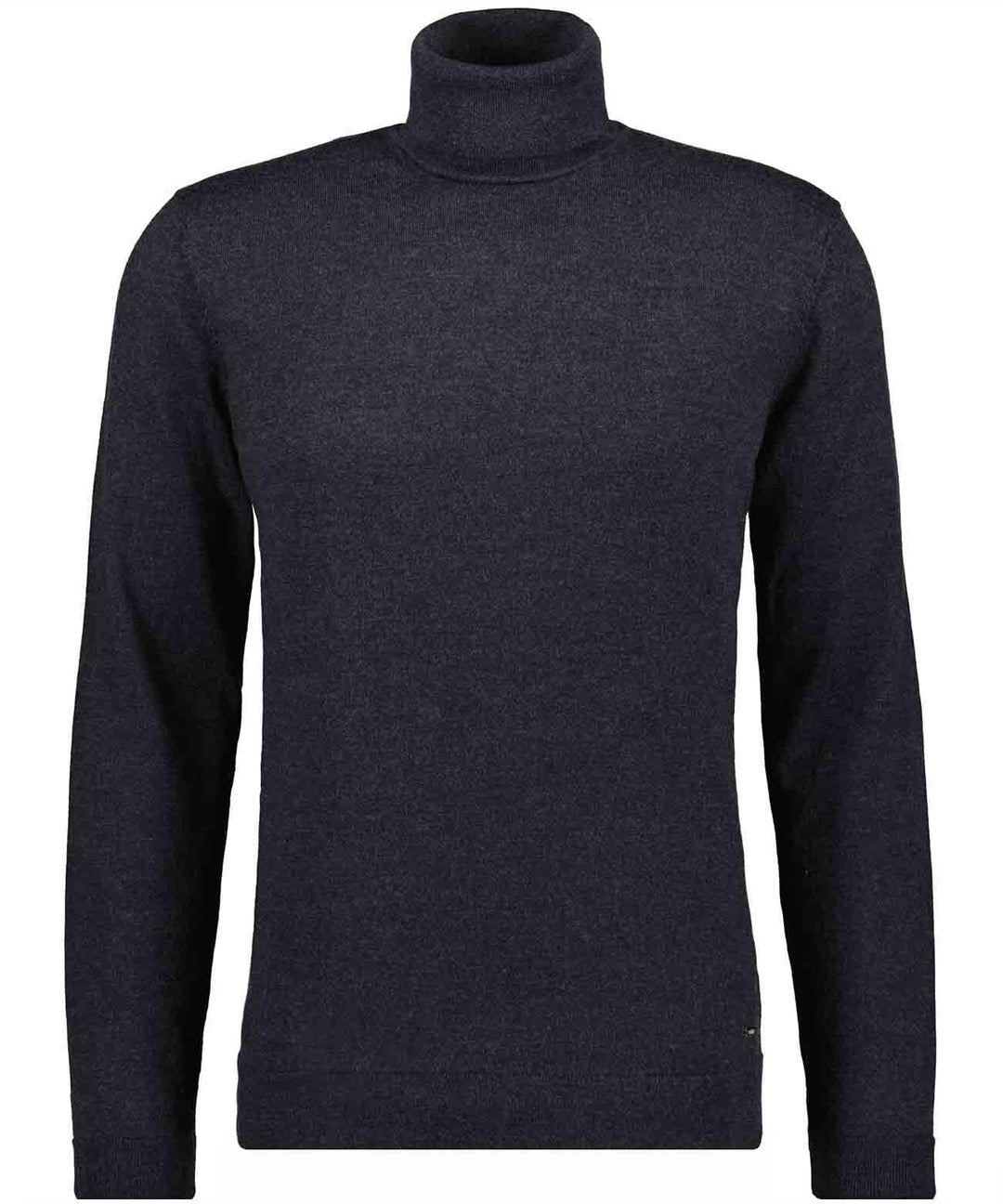 RAGMAN Herren Merino-Pullover Rollkragen S Asphalt-018, S Asphalt-018