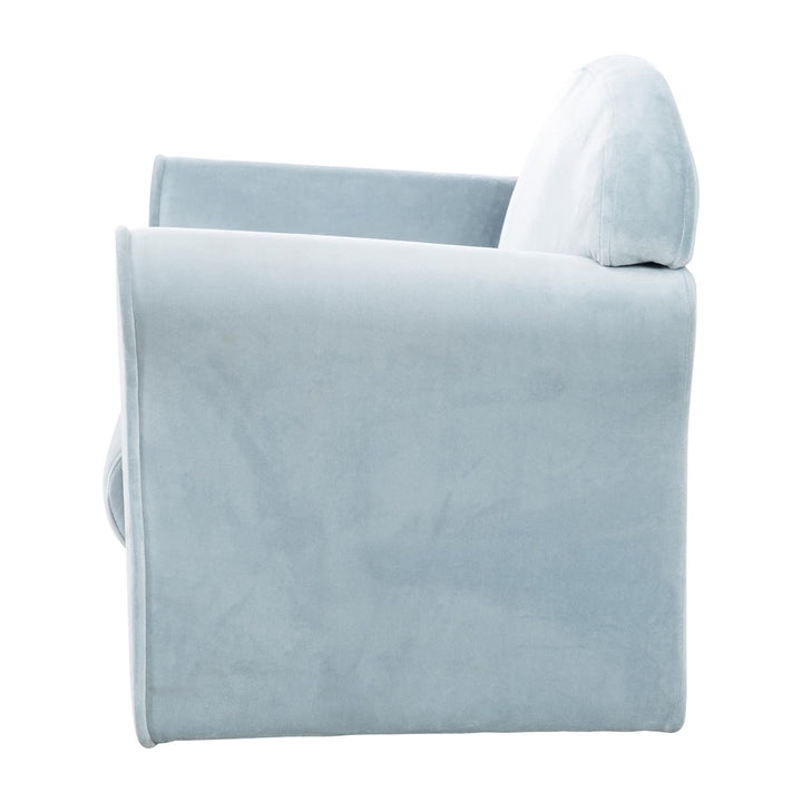 roba Kindersessel Lil Sofa mit Armlehnen - für Jungen und Mädchen - Bequemer Babysessel - Samtstoff