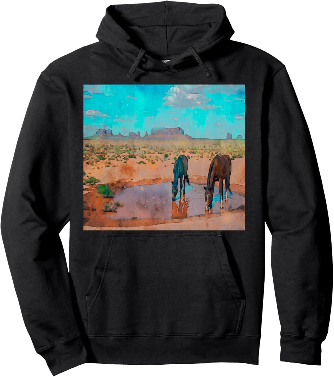 Monument Valley Arizona USA - Navajo Stammespark Pullover Hoodie