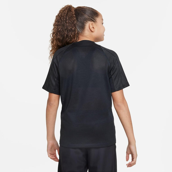 Nike Unisex Y Nk Df Strke Iii JSY Ss T-Shirt XS Black/Black/Black/White, XS Black/Black/Black/White