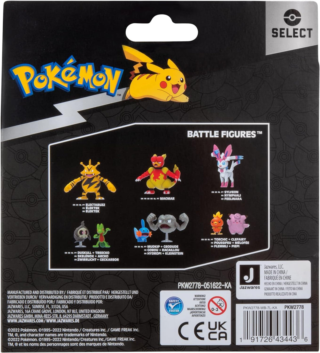 Pokémon PKW2778 - Select Entwicklungs Multipacks - Pichu, Pikachu, Raichu, offizielles Pokémon Entwi