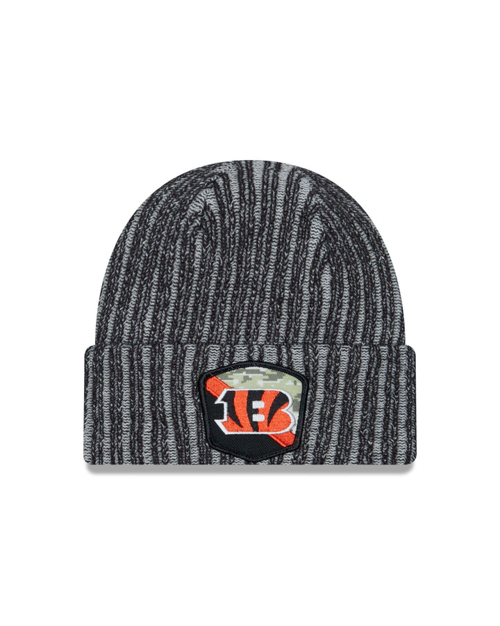 New Era Salute to Service Beanie American Football Wintermütze NFL 2023 USA Teamlogo schwarz 
