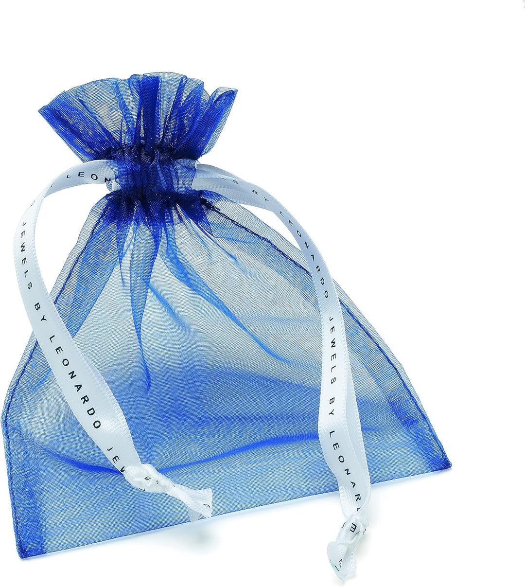 Leonardo Jewels Damen Collier Usignolo Edelstahl Glas transparent 40 cm 016065