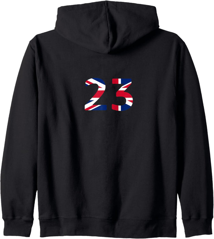 Flagge Grosbritannien Kapuzenjacke