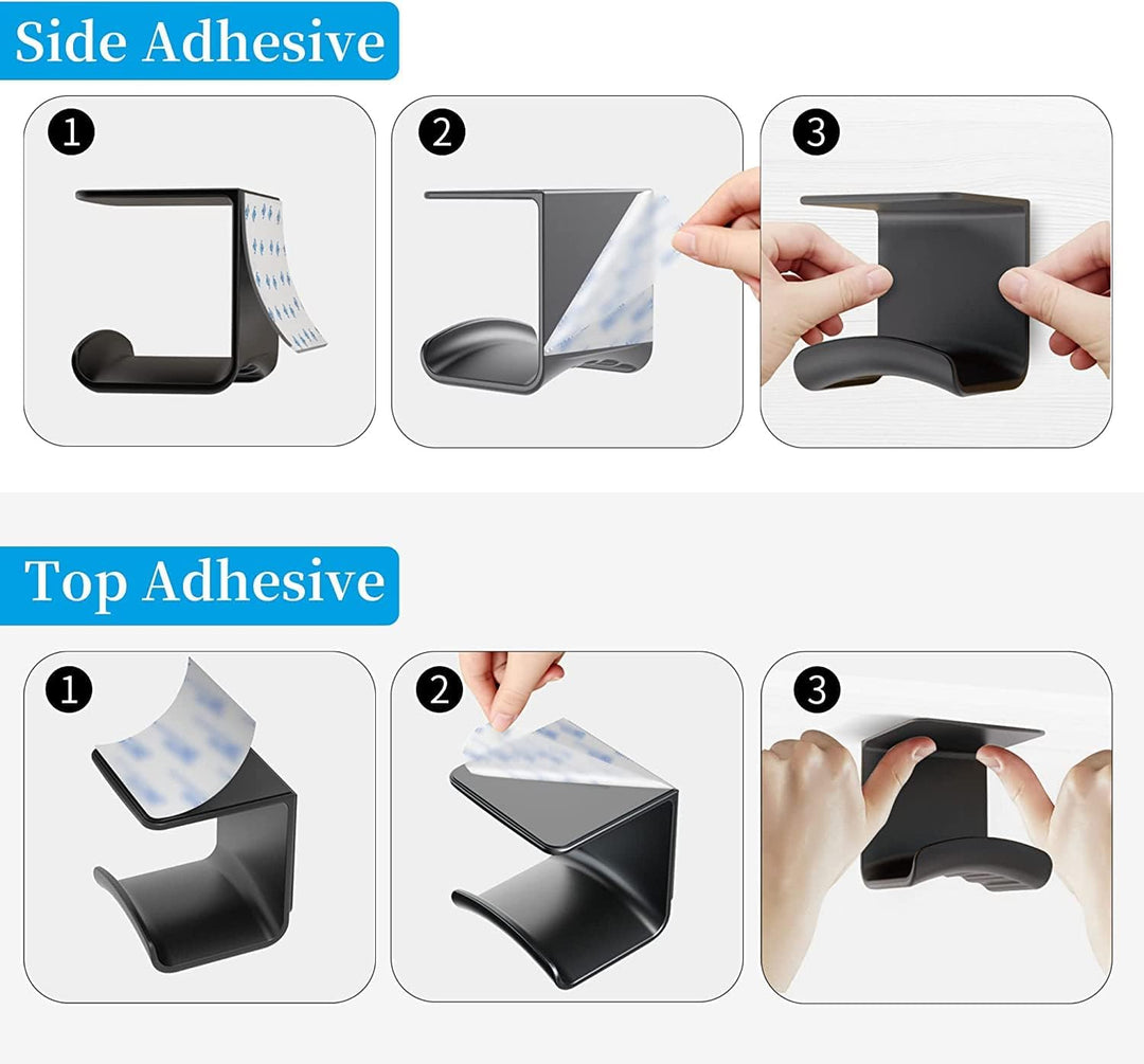 Cozycase Universal Headset Halterung Tisch - 2 Stück Kopfhörer Halter Wandhalterung Holder mit stark