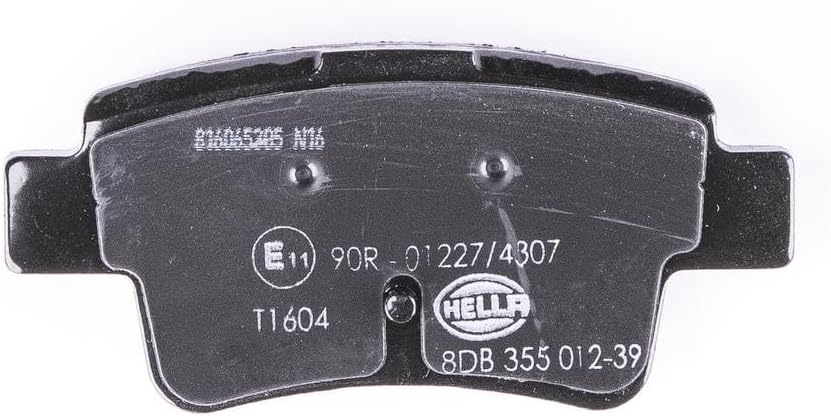 HELLA PAGID 8DB 355 012-391 Bremsbelagsatz - T1604 - Dicke/Stärke: 17.5mm - Bremssystem: Bosch - nic