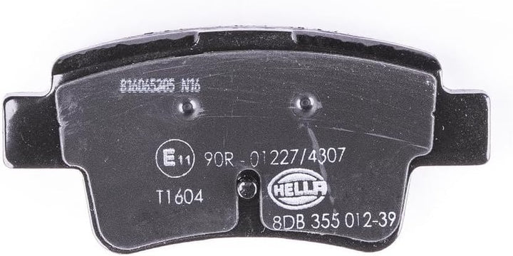 HELLA PAGID 8DB 355 012-391 Bremsbelagsatz - T1604 - Dicke/Stärke: 17.5mm - Bremssystem: Bosch - nic