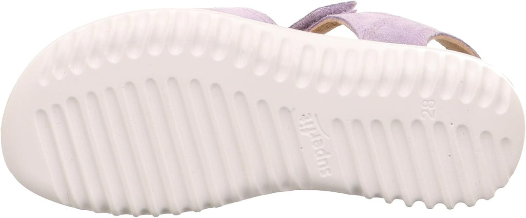Superfit Mädchen Sparkle Sandale, 31 EU Lila 8500