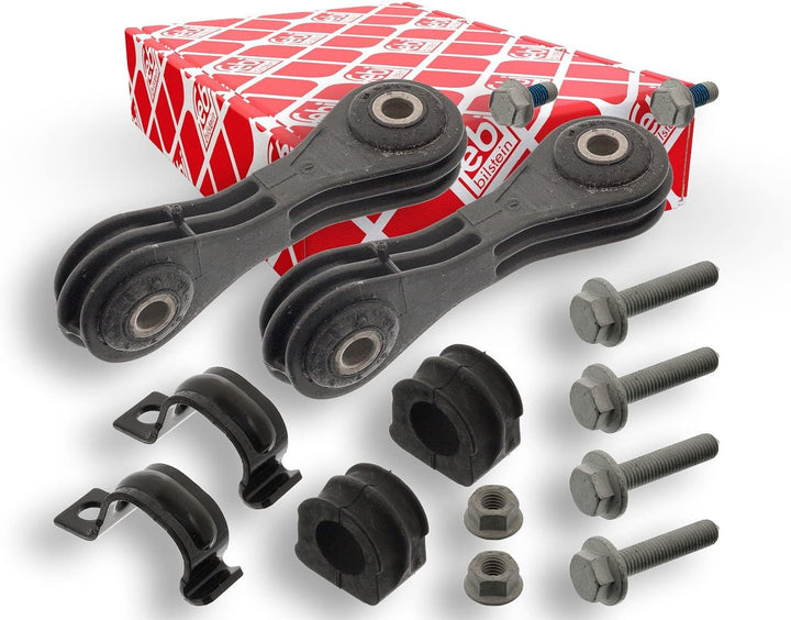 febi bilstein 40089 Stabilisatorlagersatz mit Verbindungsstangen , 1 Stück