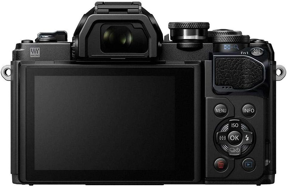 Olympus OM-D E-M10 Mark III Kameragehäuse (schwarz), WLAN-fähig, 4K-Video schwarz Ohne Kits, schwarz