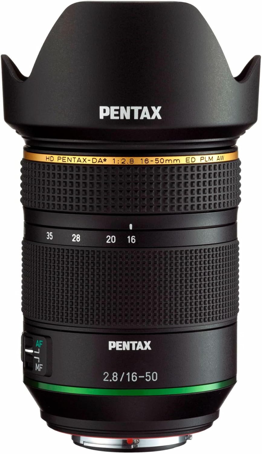HD Pentax DA 16-50mm F2,8ED PLM AW Standard-Zoomobjektiv mit grosser Blende für die Verwendung mit d