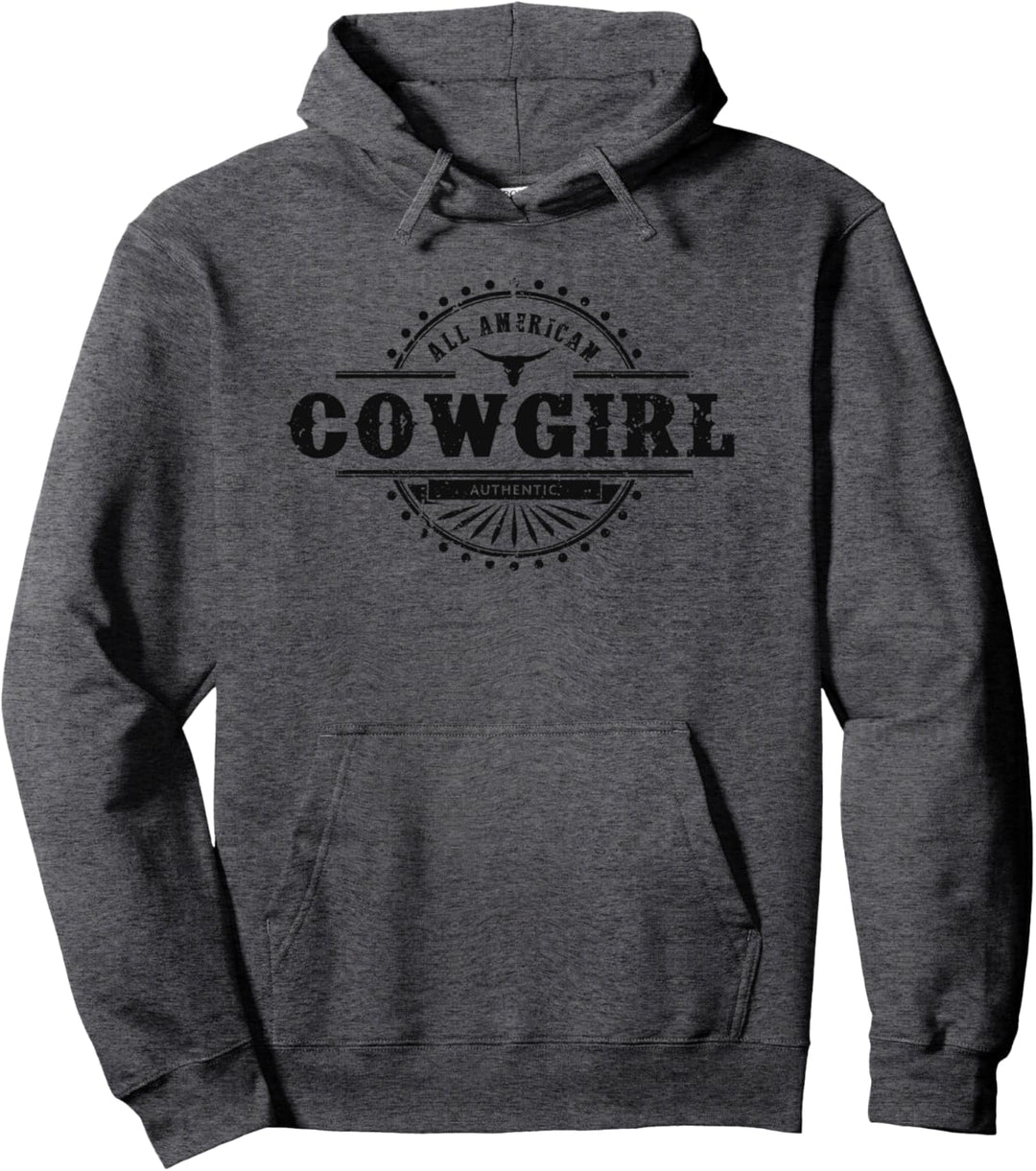 Cowgirl Outfits für Damen Western Cowgirl Pullover Hoodie