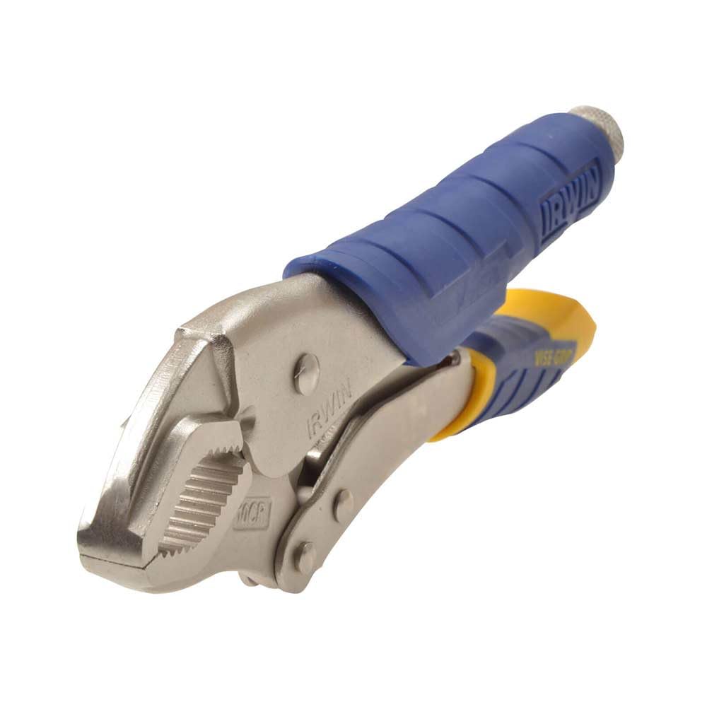Irwin Fast Release 10CR Gripzange 250 mm, gebogene Backen, Spannweite 48 mm, ProTouch 2K-Griff, T11T