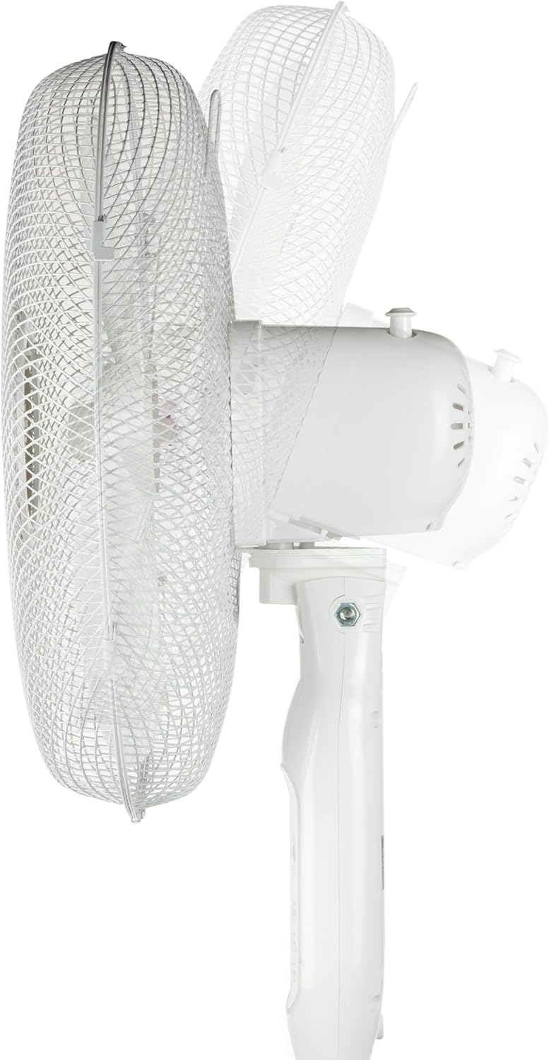 DOMO DO8141 Standventilator 40W (Ø) 40cm Weiss, 40, Kunststoff