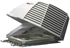 Maxxair II Dachlukenhaube Wohnmobil Wohnwagen Trailer Boot Weiss Neue Generation