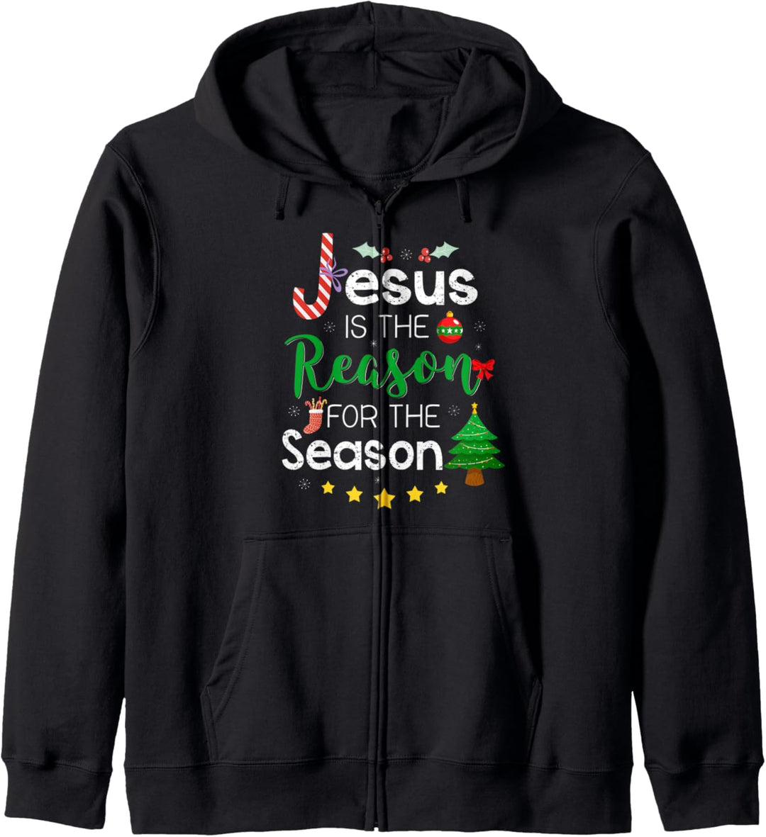 Jesus Is The Reason For The Season Christmas Xmas Gift Kapuzenjacke