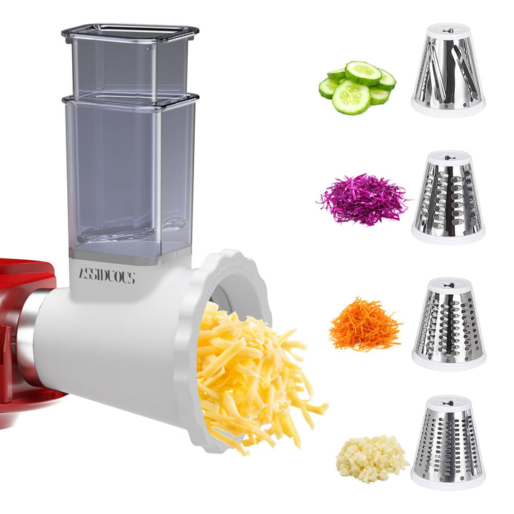Gemüseschneider für KVC/KVL Kenwood Zubehör, Edelstahl Gemüse Schneider für Kenwood Zubehoer, Gemüse