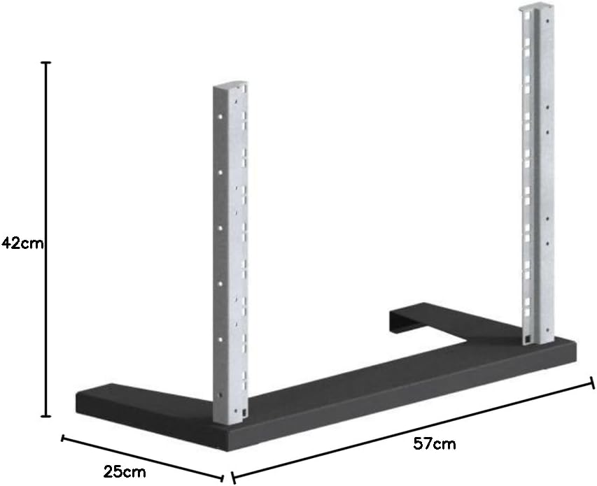Mini Rack Stand (9HE, Hell Grau) 9HE Hell Grau, 9HE Hell Grau