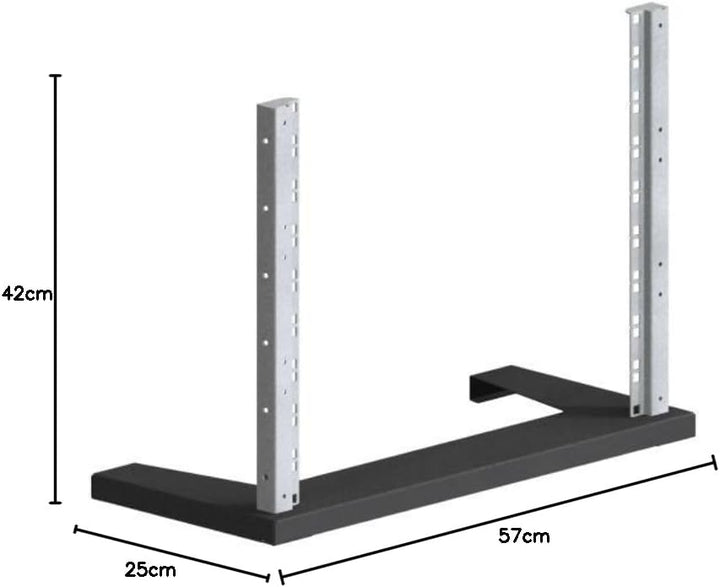 Mini Rack Stand (9HE, Hell Grau) 9HE Hell Grau, 9HE Hell Grau