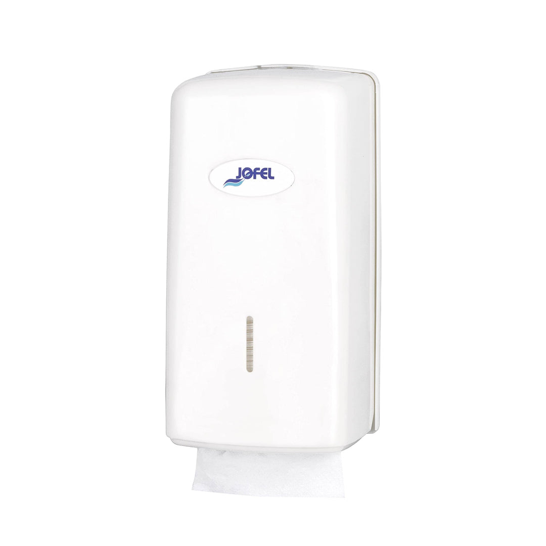 Jofel Hexotol AF50000 Spender für Toilettenpapier, Kunststoff, weiss, weiss, 28,7x14x28.7 cm, 28,7x1