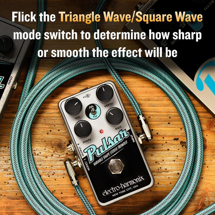 Electro Harmonix Nano Pulsar Variable Shape Stereo Tremolo