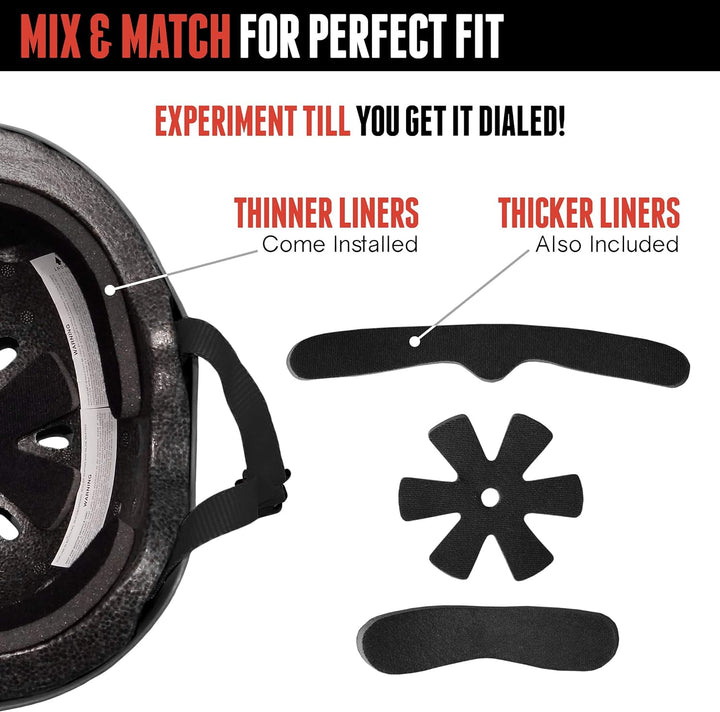 Triple Eight Unisex – Erwachsene Little Tricky Sporthelme, WeiÃŸ, Einheitsgrösse