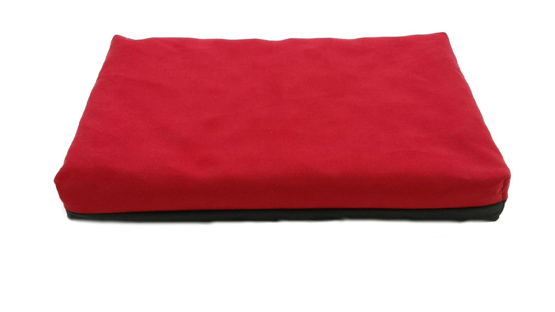 Biona Sitzkissen/Kniekissen aus Viscoschaum (Indoor & Outdoor) rot